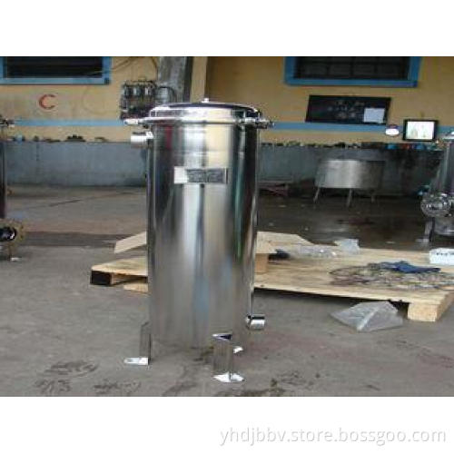 Stainless Steel Bag Filter Housing , Tri-Clamp Cartridge Fi